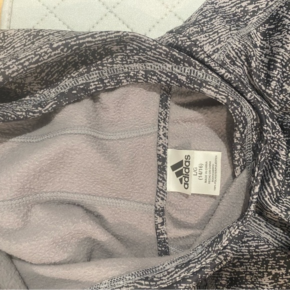 Boys Adidas Fleece-lined Hoodie Size Large - Picture 2 of 3